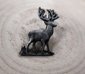 Odznak - jelen stříbrný II