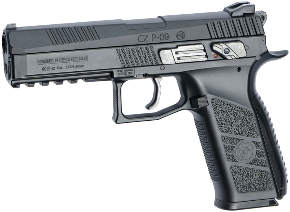 ASG CZ P-09, CO2 pistole na olověné broky a diabolky ráže 4,5mm