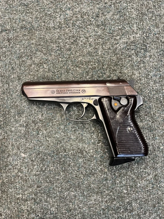 CZ vz 50, samonabíjecí pistole ráže 7,65 Browning