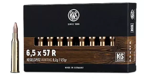RWS 6,5x57 R KS 8,2 g / 127 gr