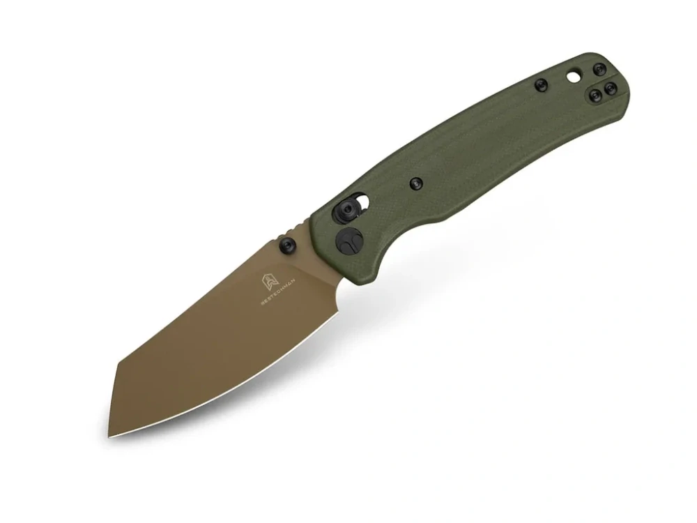 Nůž Bestechman Cicada's Wing Green BMK06C