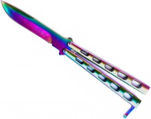 Nůž Motýlek RAINBOW