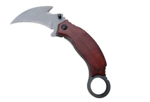 Nůž Karambit dřevěné střenky