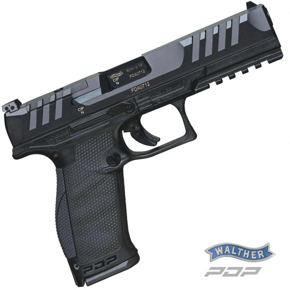 Walther PDP Full Size 5" černá, pistole samonabíjecí ráže 9 mm Luger 