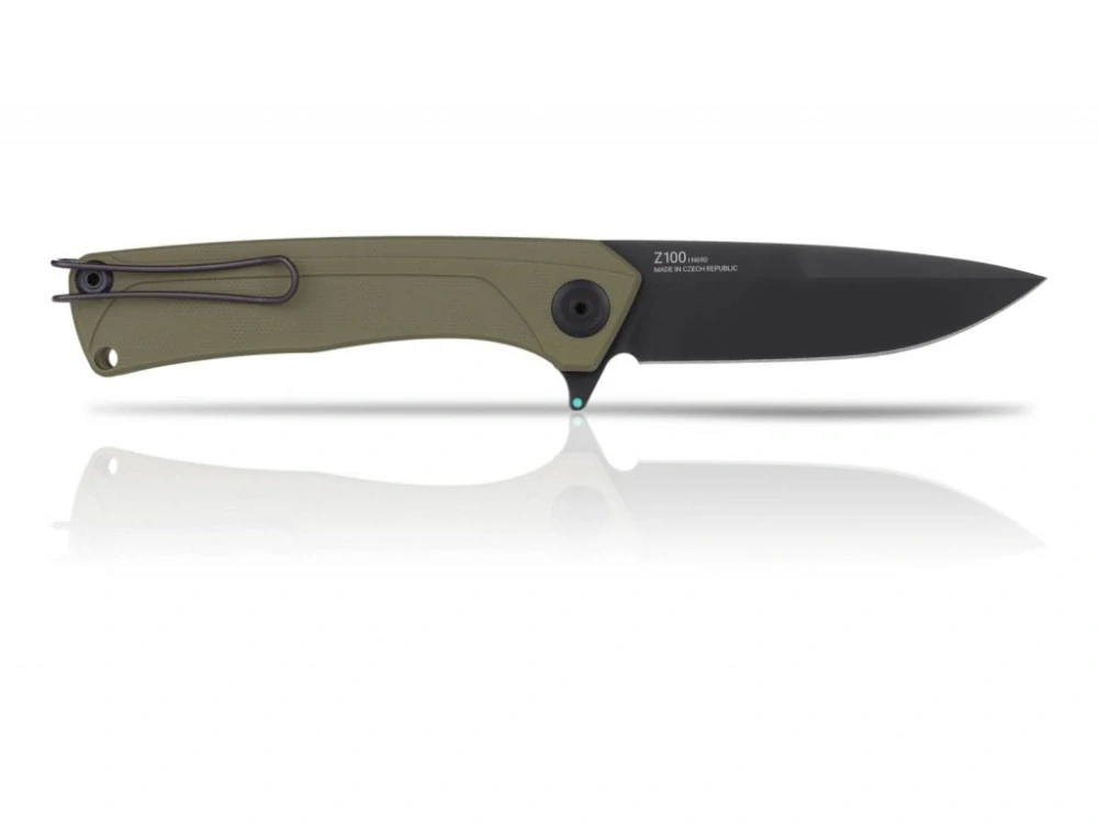 ANV Knives Z100 BB Olive, DLC