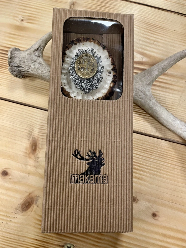 Myslivecké bolo I - Svatý Hubert stříbro