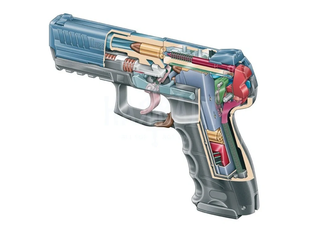 HK P30-V3, pistole samonabíjecí ráže 9mm Luger