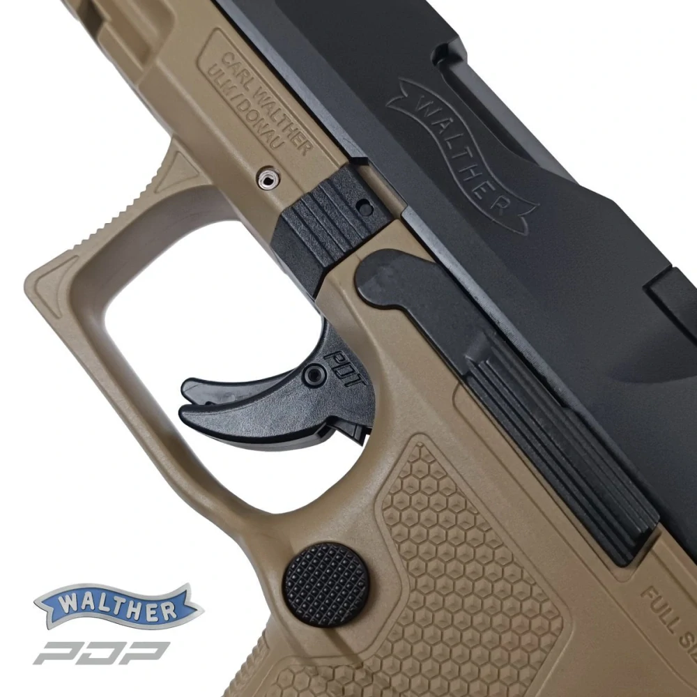 Walther PDP Full Size 4,5" FDE, pistole samonabíjecí ráže 9mm Luger