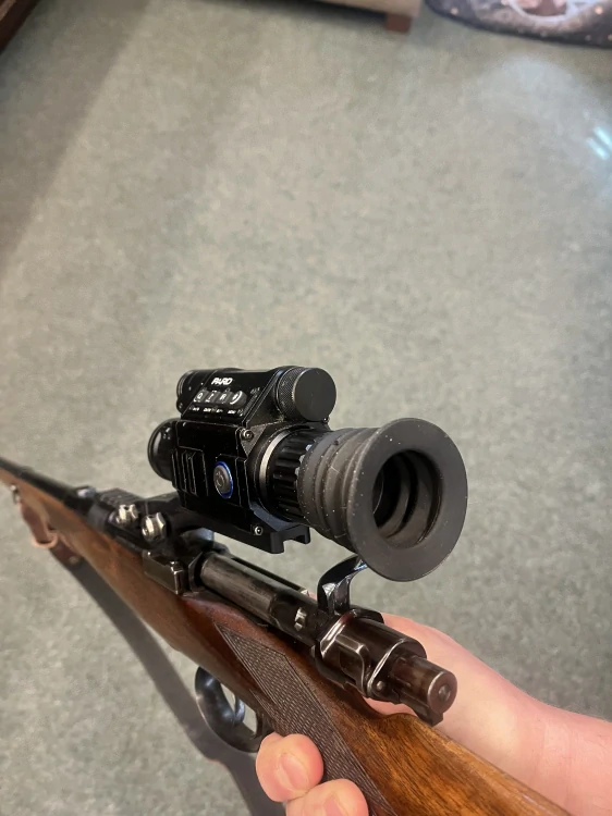 Opakovací kulovnice Zetka 7x57 + Pard NV008