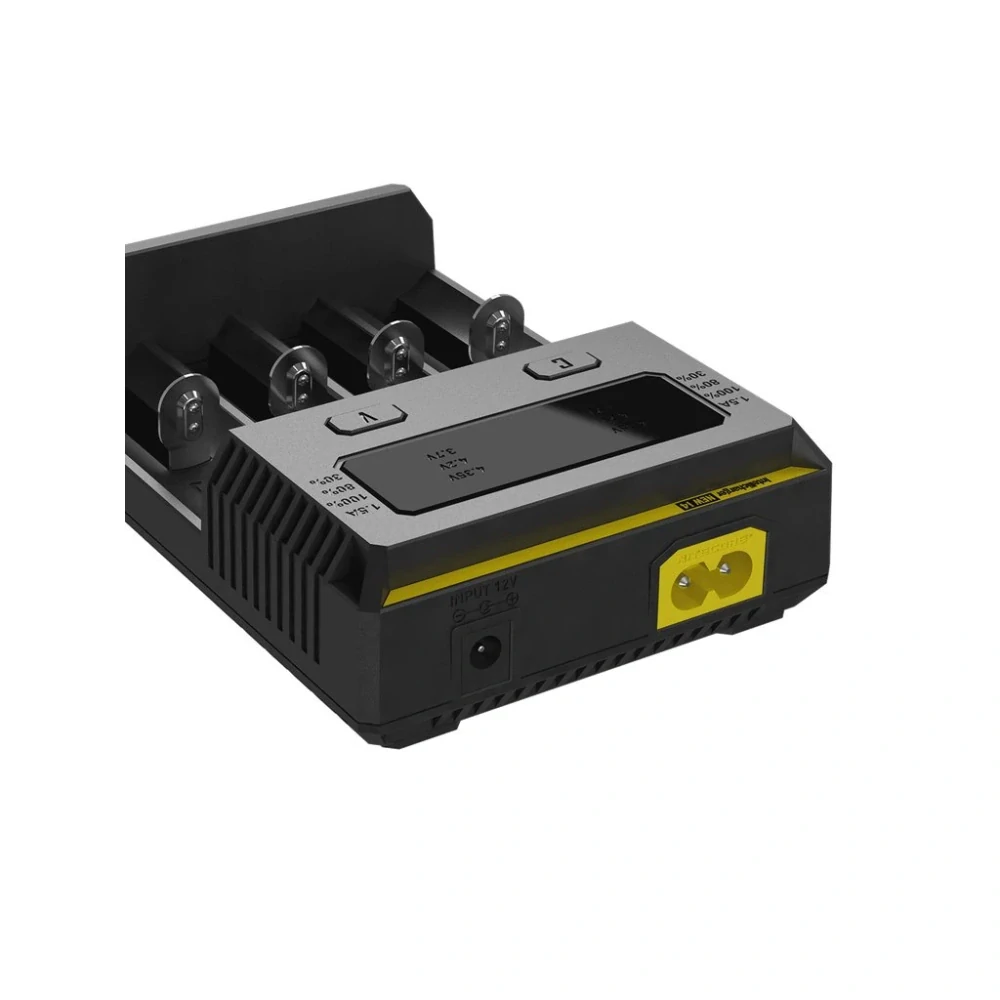 NITECORE i4 NEW inteligentní nabíječka- čtyři nezávislé pozice, nabíjí Li-ion/IMR/LiFePO4, Ni-MH, Ni-Cd