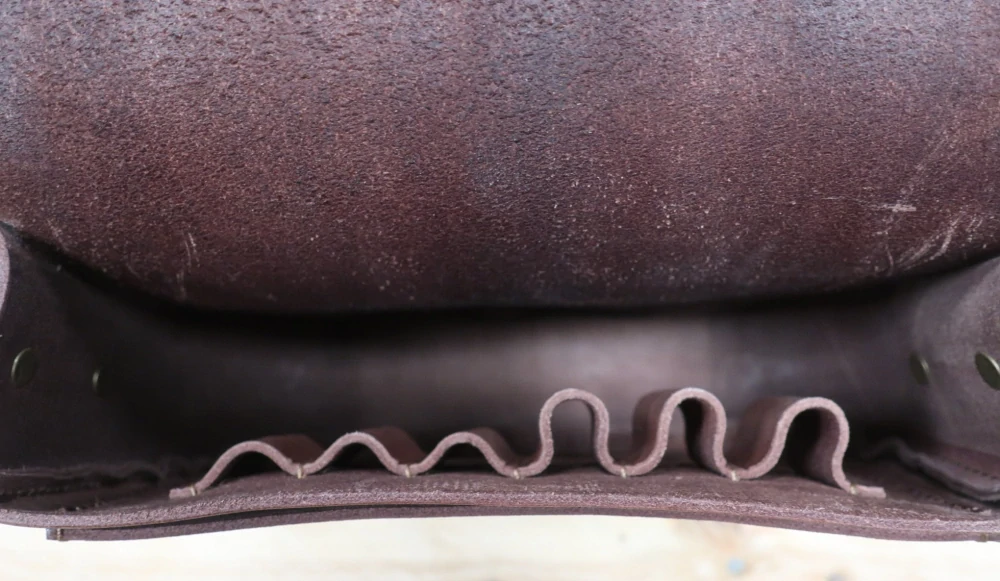 Velká myslivecká kožená brašna