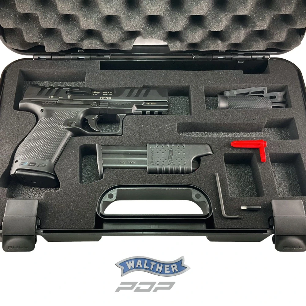 Walther PDP Compact 4" černý, pistole samonabíjecí ráže 9mm Luger
